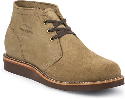 Chippewa Boots Milford in Khaki - Chippewa Boots Mens Work-Outdoor 